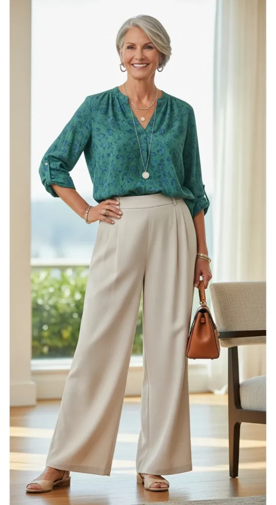 blouse-wide-leg-trousers