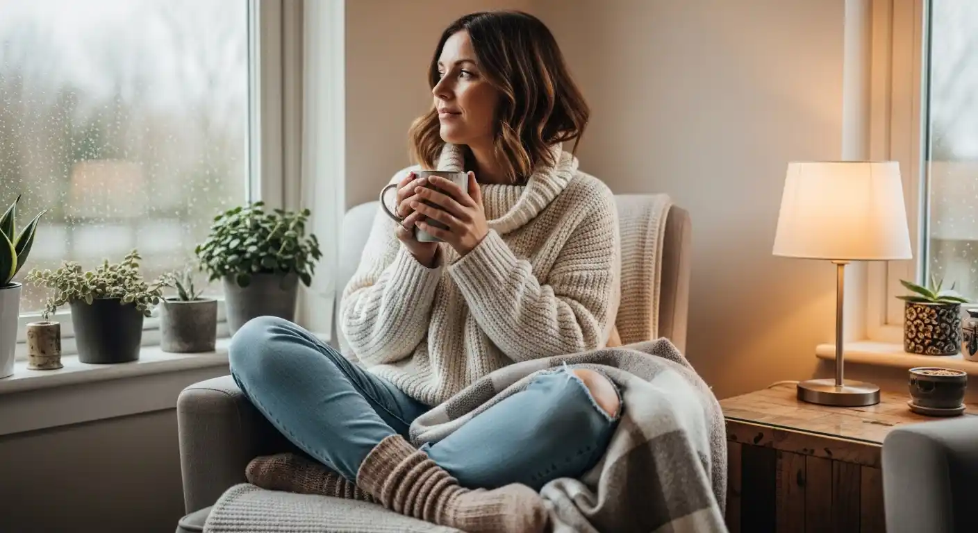 20 Comfortable, Casual, and Cozy Outfits for Women This Season 1 casual-cozy-outfit