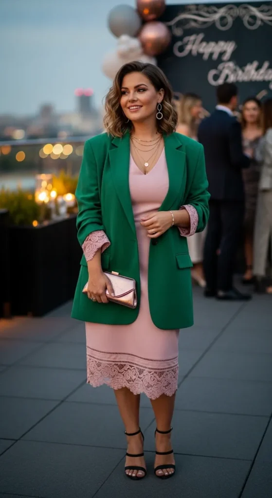 oversized-blazer-fitted-dress