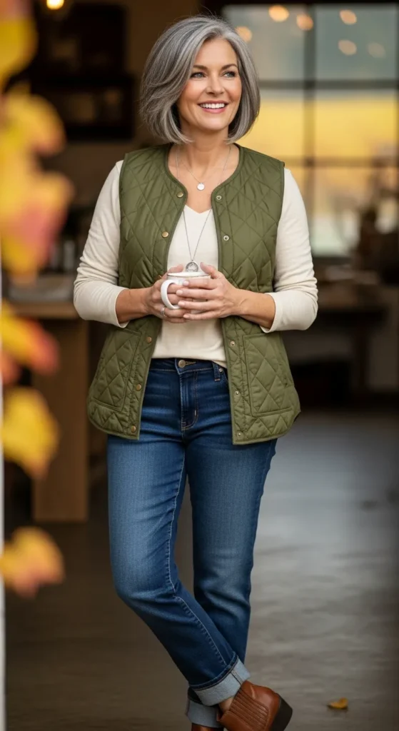 quilted-vest-long-sleeve-tee-jeans