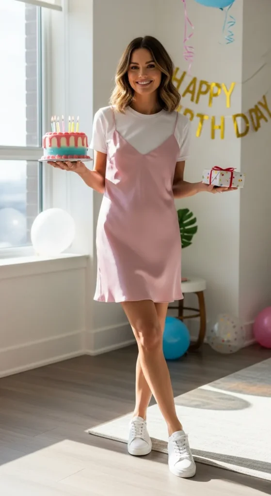 slip-dress-t-shirt-sneakers