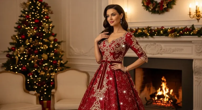Stunning-Christmas-Dress