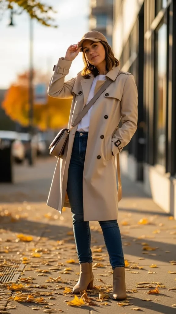 trench-coat-baseball-cap