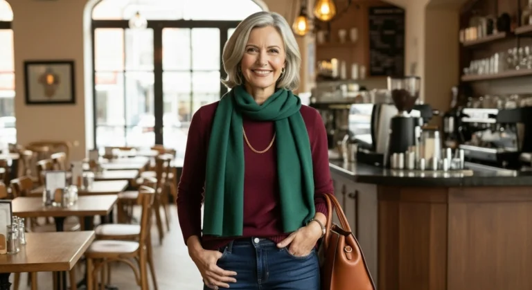 Smiling-woman-in-green-scarf