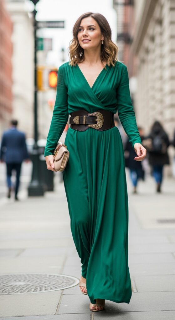 wrap-dress-with-statement-belt
