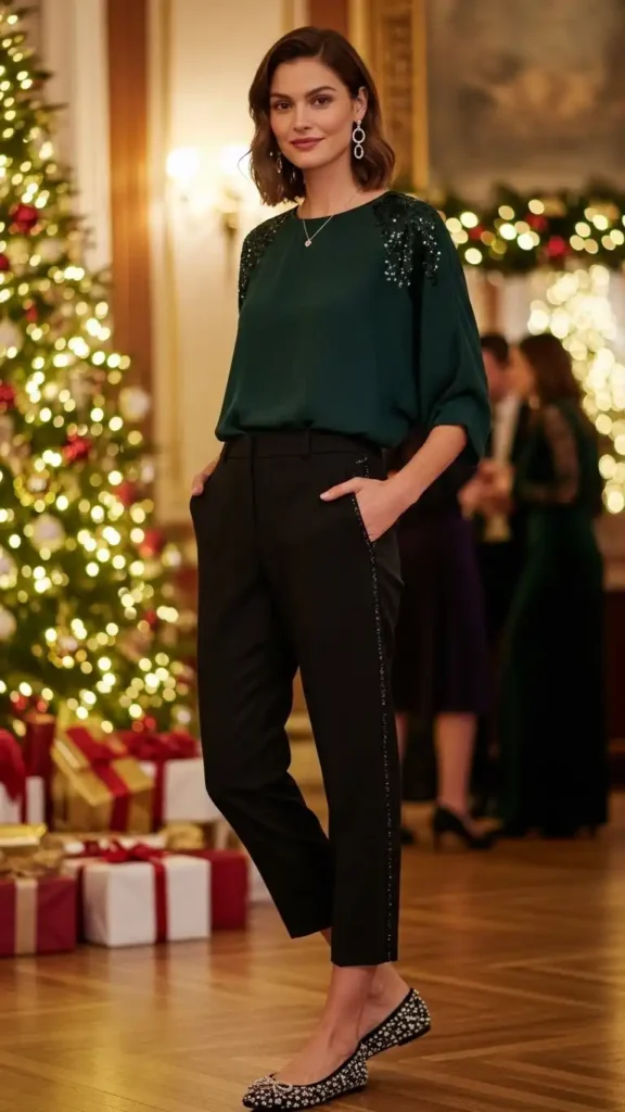 cropped-trousers-with-embellished-flats