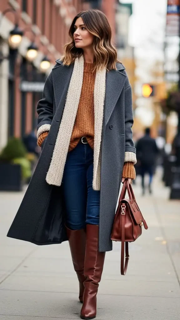 layered-long-coat-over-sweater