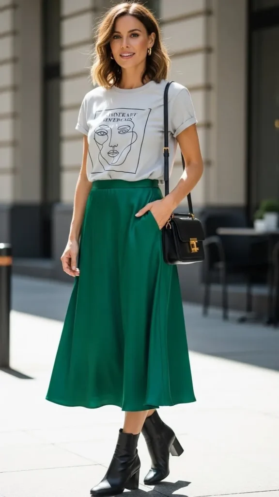 satin-skirt-graphic-tee