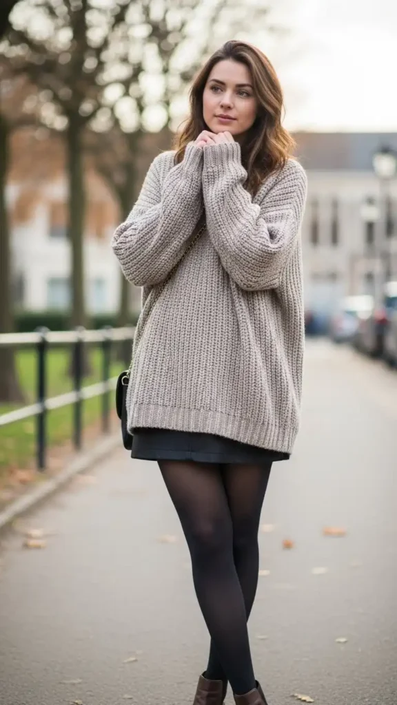 sweater-with-mini-skirt-and-tights