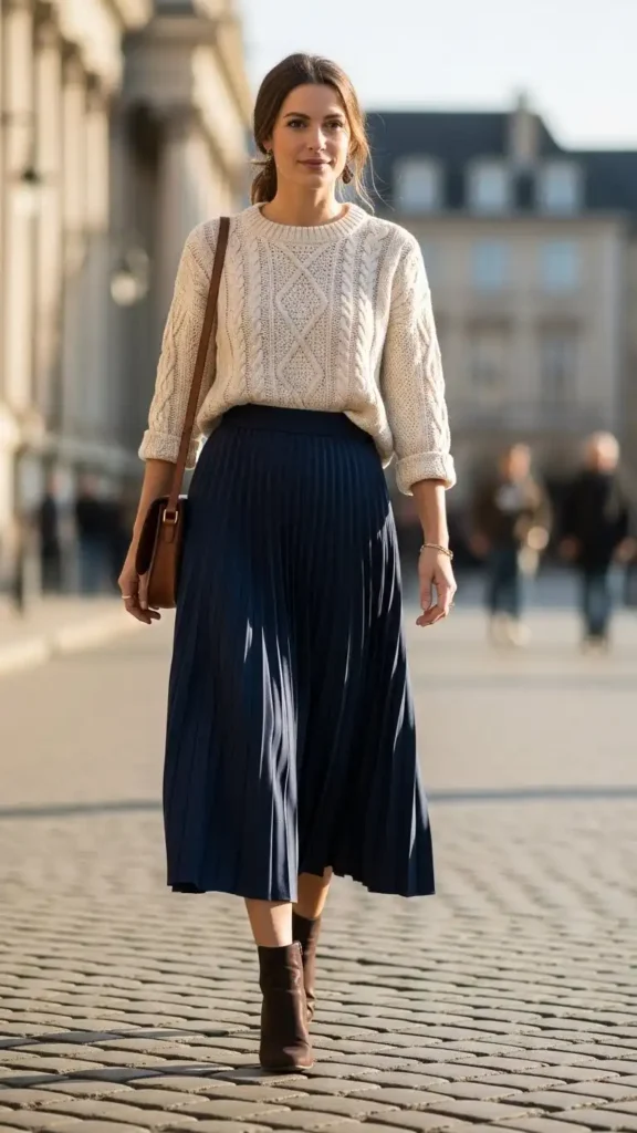 sweater-with-pleated-skirt