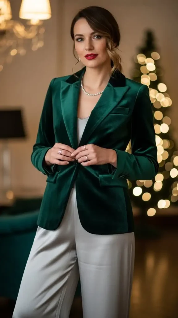 velvet-blazer-with-satin-pants