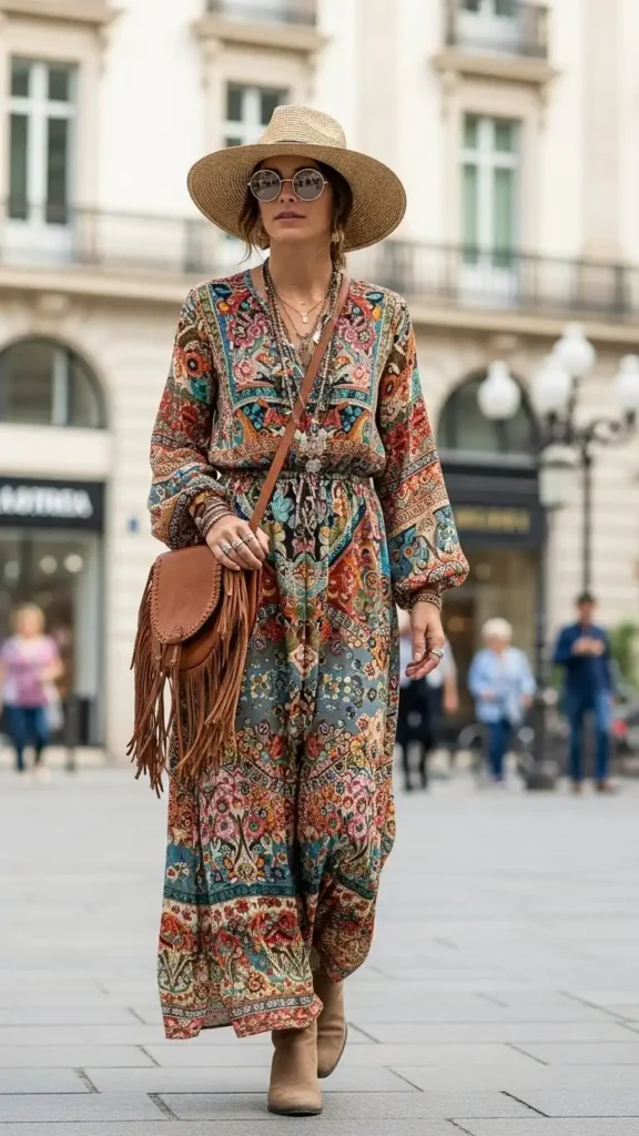 wide-brim-hat-with-boho-dress