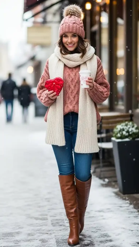 chunky-knit-sweater-with-skinny-jeans