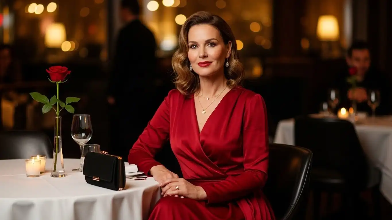 classy-valentines-day-outfit-for-women-over-40
