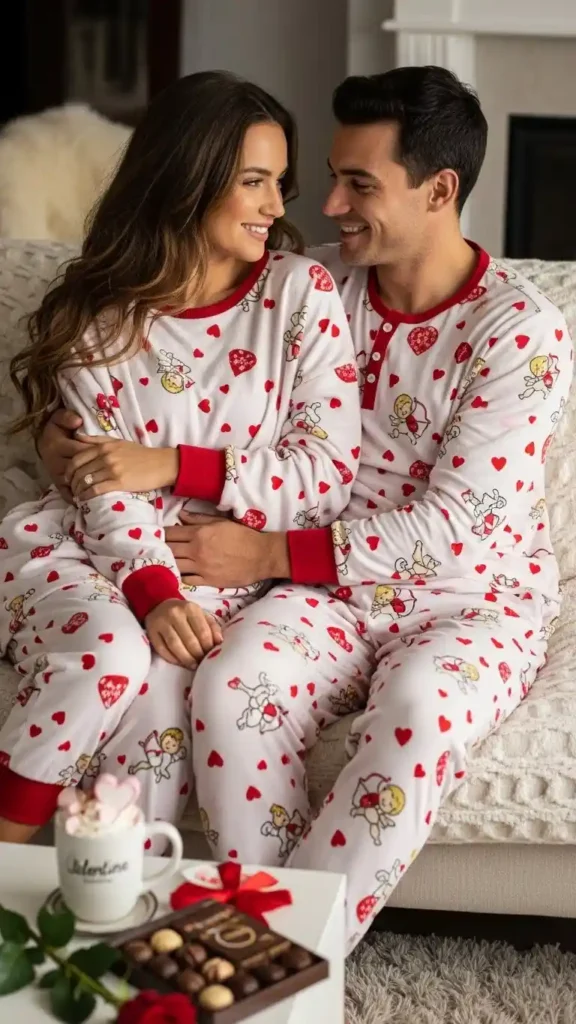 Cozy-Matching-Pajama-Look