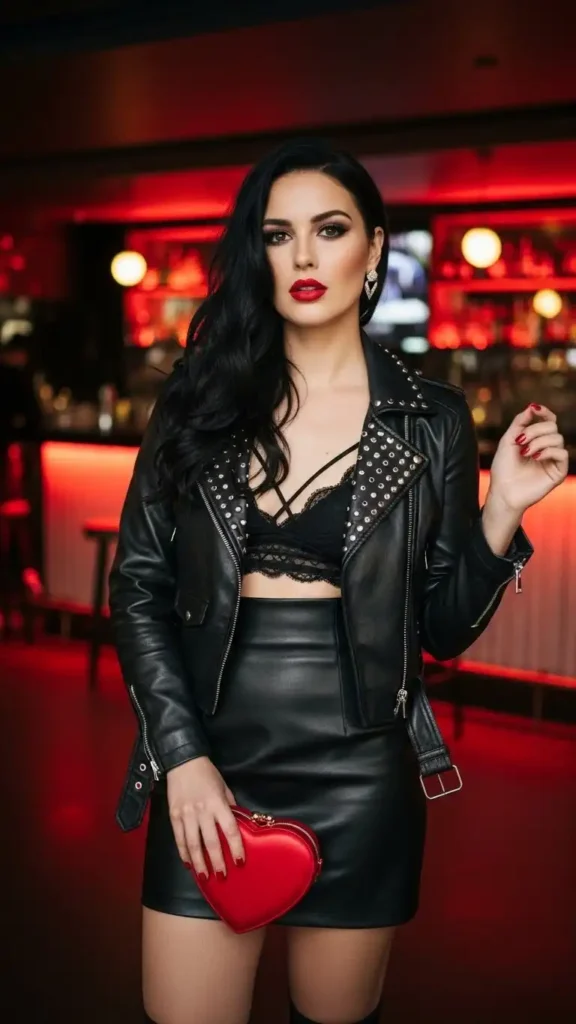 edgy-leather-and-lace