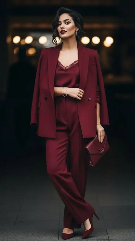 monochrome-burgundy