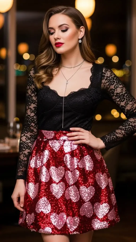 sequin-statement-skirt