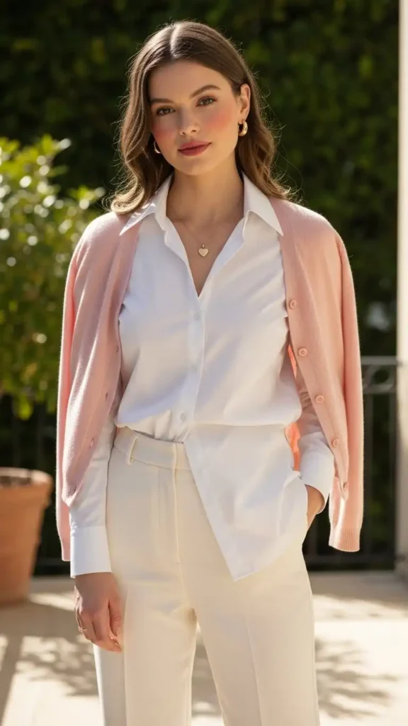 button-up-and-cardigan