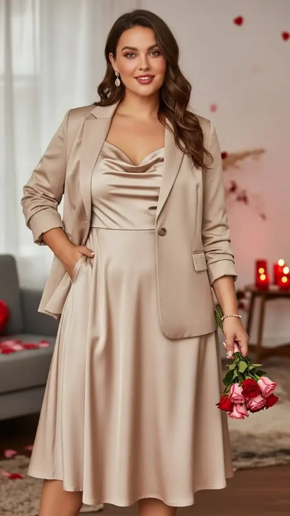 champagne-satin-midi-with-blazer