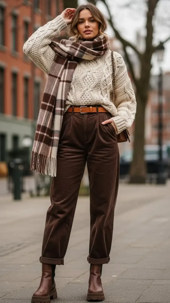 chunky-cable-knit-sweater-with-corduroy-pants
