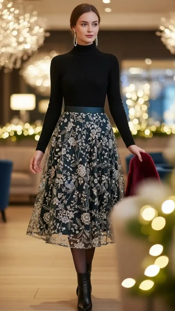 embroidered-tulle-midi-skirt