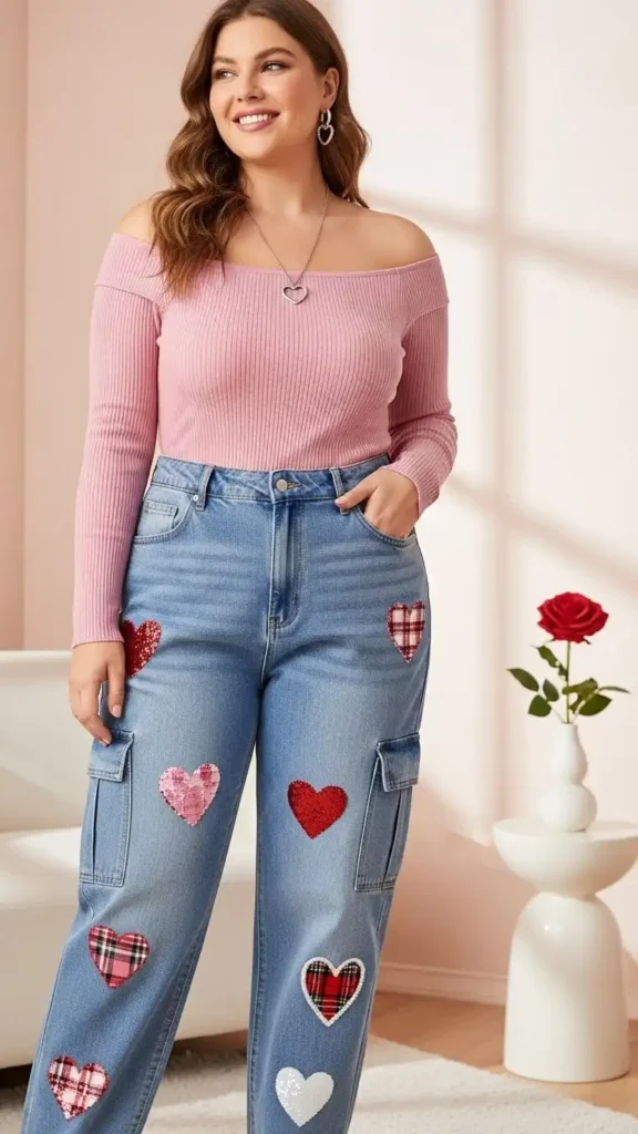 heart-patch-cargo-jeans