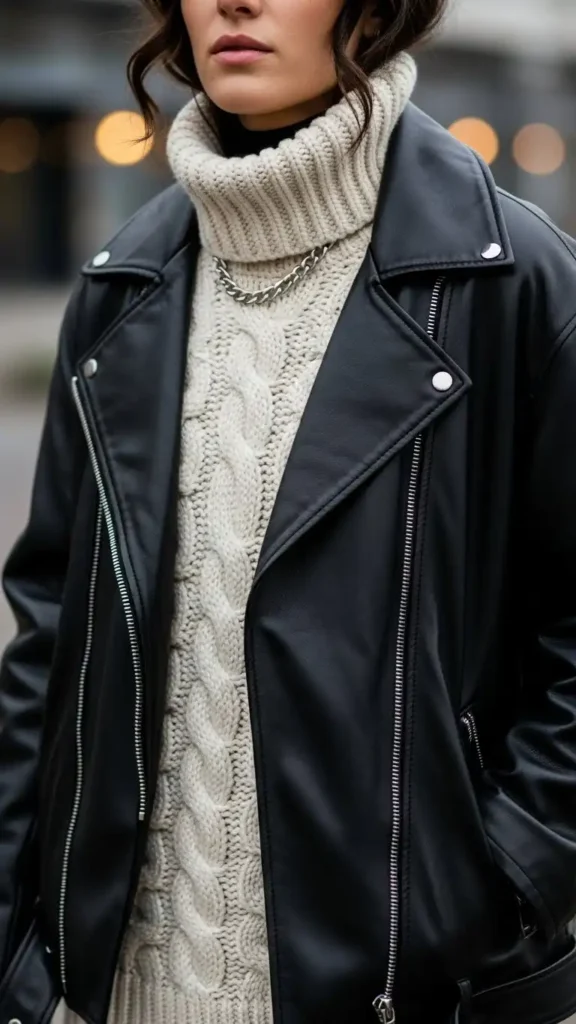 leather-jacket-over-chunky-knit-sweater