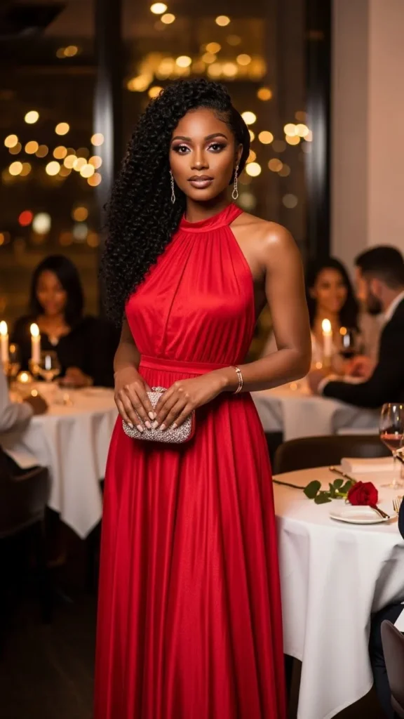 red-halter-neck-dress