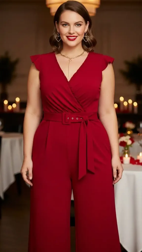 tailored-red-jumpsuit