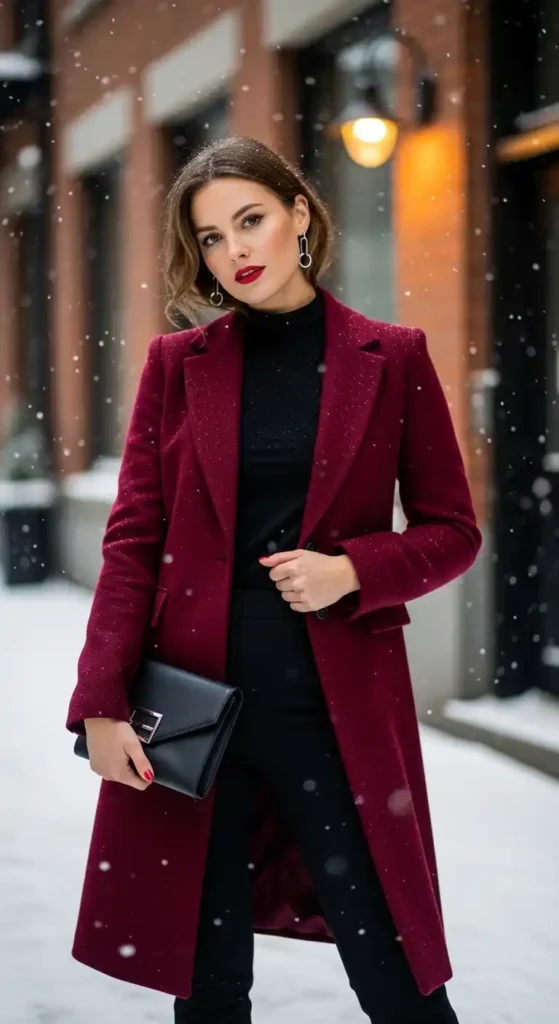 burgundy-coat-with-black-foundation-layers