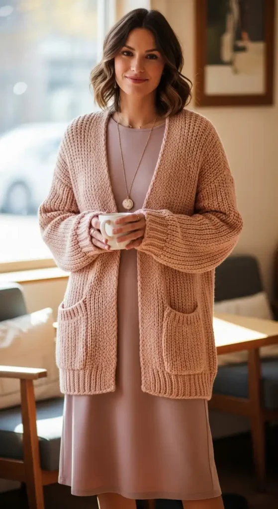 cozy-cardigan-over-a-dress