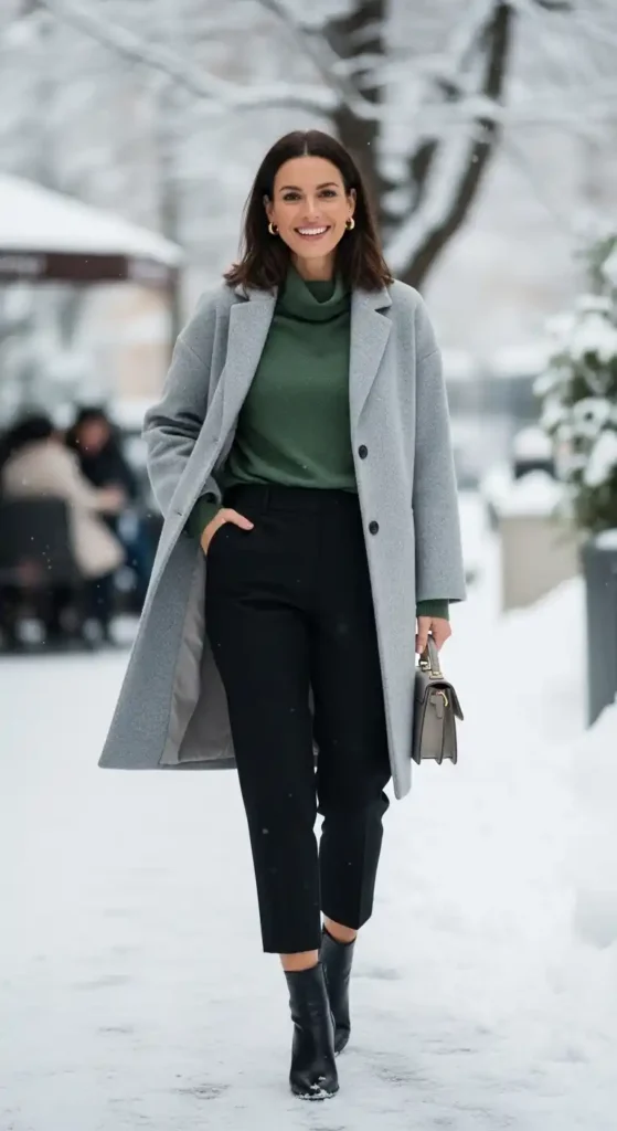 soft-gray-coat-with-forest-turtleneck-and-black-crops