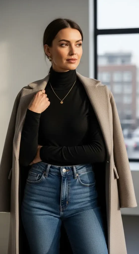 15 Must-Have Pieces for a Winter Capsule Wardrobe for Women 4 thin-turtleneck