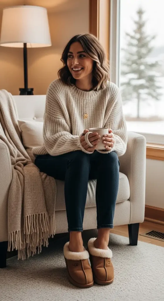 15 Must-Have Pieces for a Winter Capsule Wardrobe for Women 14 ugg-slippers