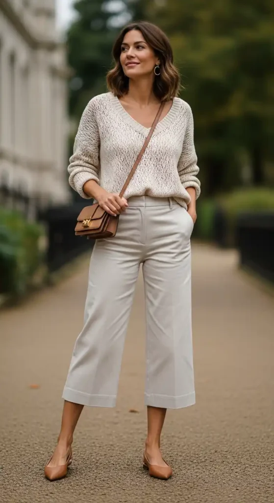 cropped-trousers-with-knit-sweater