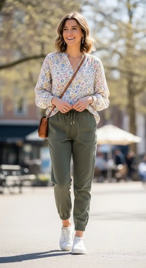 joggers-with-chic-blouse