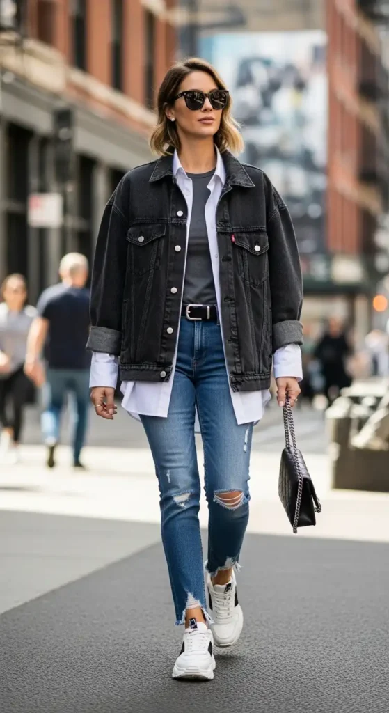 layered-shirt-with-oversized-jacket