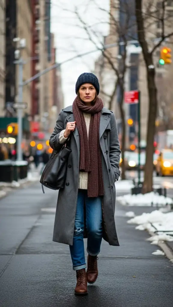 long-trench-coat-with-sweater-and-jeans