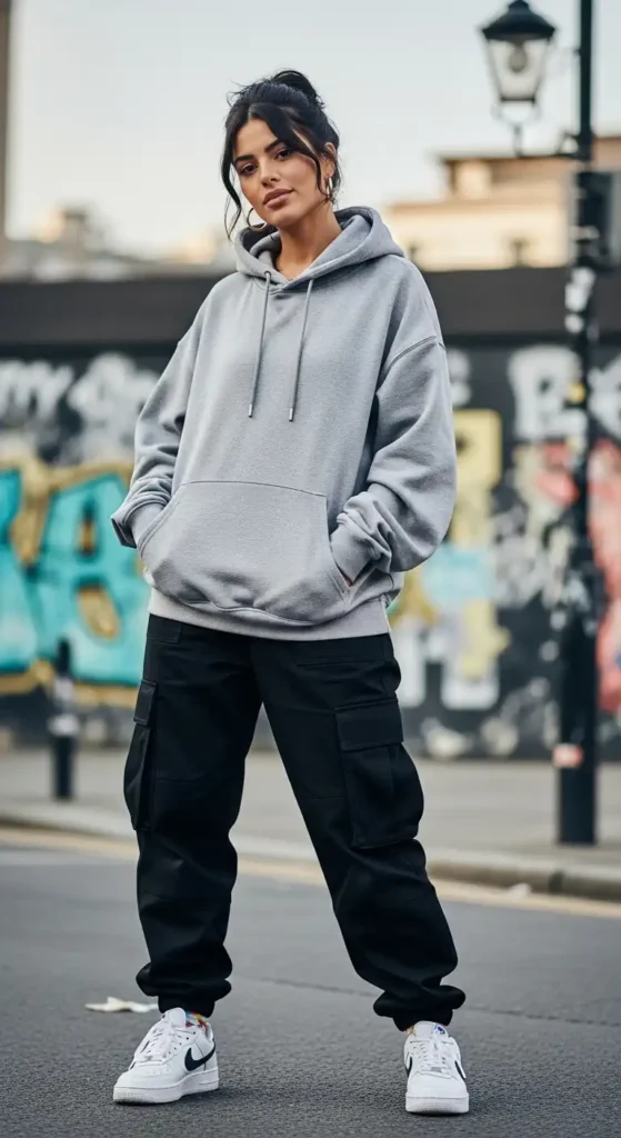 oversized-hoodie-with-cargo-pants