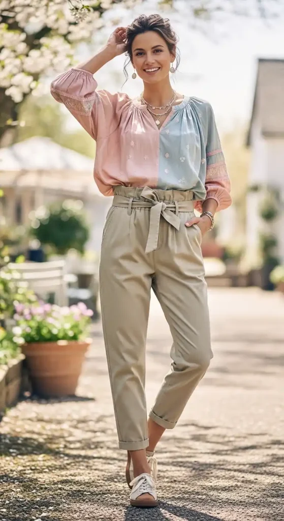 paperbag-waist-pants-with-blouse