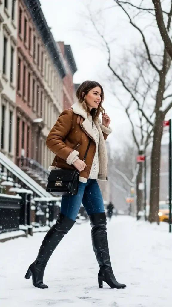 shearling-jacket-with-skinny-jeans