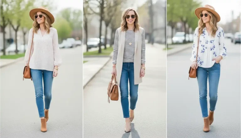 trendy-spring-mom-outfit-idea-that-are-cute-easy-to-wear-for-women-collage