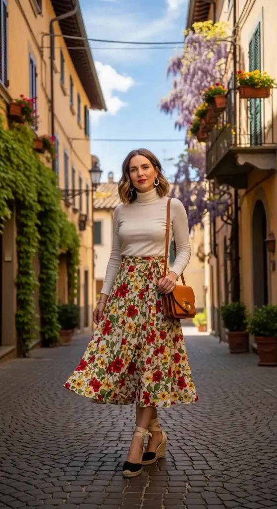 wrap-skirt-with-fitted-turtleneck