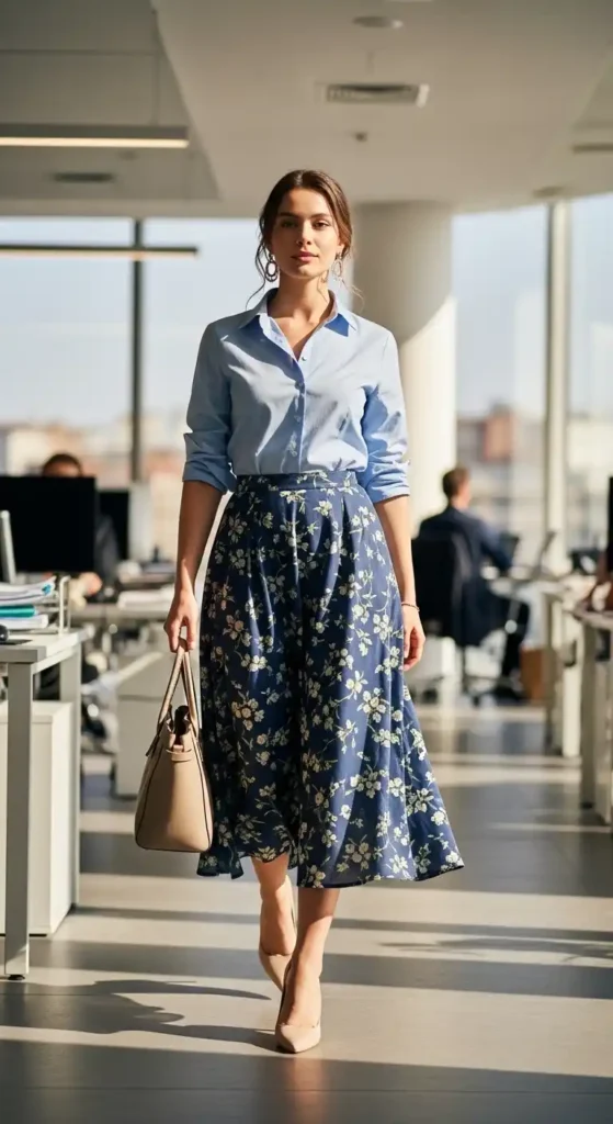 button-down-midi-skirt