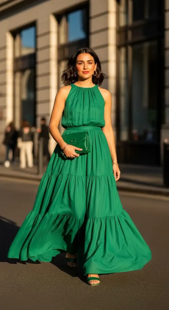 green-layered-maxi-dress