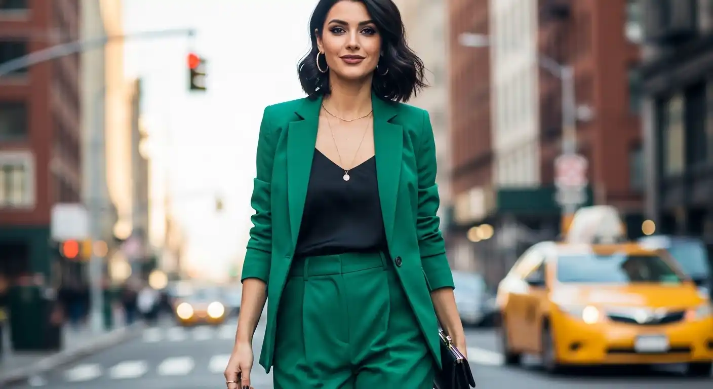 green-outfit-for-women-to-look-stylish-and-confident