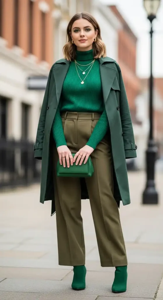 all-green-monochrome-look