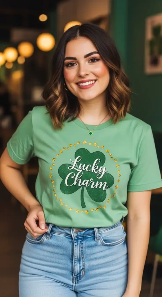 graphic-tee-with-a-fun-st-patricks-day-print