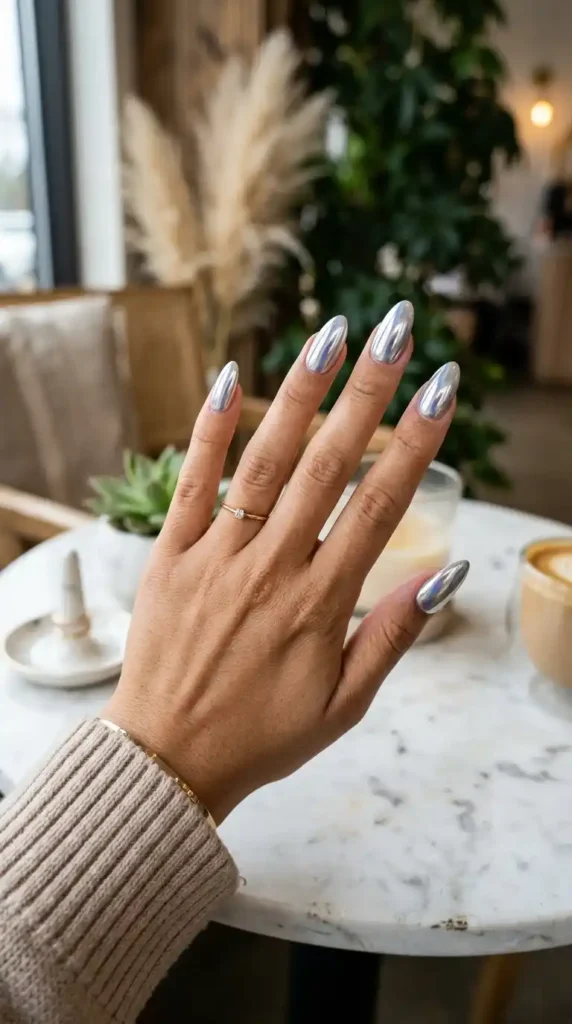 Chrome_acrylic_nails